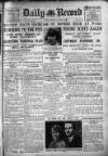 Daily Record Wednesday 06 October 1926 Page 1
