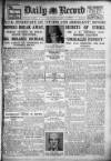 Daily Record Tuesday 19 October 1926 Page 1