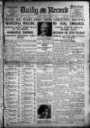 Daily Record Wednesday 03 November 1926 Page 1
