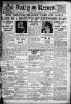 Daily Record Thursday 03 November 1927 Page 1