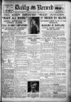 Daily Record Wednesday 21 December 1927 Page 1