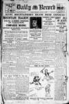 Daily Record Wednesday 04 January 1928 Page 1