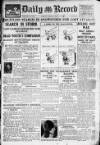 Daily Record Thursday 05 January 1928 Page 1