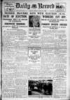 Daily Record Wednesday 08 February 1928 Page 1