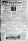 Daily Record Thursday 07 June 1928 Page 1