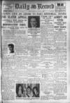 Daily Record Wednesday 11 July 1928 Page 1