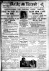 Daily Record Saturday 01 December 1928 Page 1