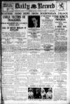 Daily Record Thursday 27 December 1928 Page 1