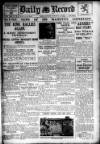 Daily Record Saturday 29 December 1928 Page 1