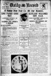 Daily Record Tuesday 26 February 1929 Page 1