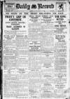 Daily Record Saturday 05 January 1929 Page 1