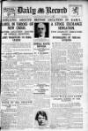 Daily Record Thursday 17 January 1929 Page 1
