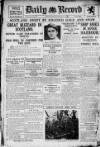 Daily Record Tuesday 12 February 1929 Page 1
