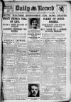 Daily Record Thursday 14 February 1929 Page 1