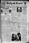 Daily Record Wednesday 20 February 1929 Page 1