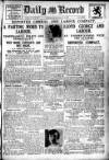 Daily Record Saturday 06 April 1929 Page 1