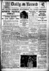 Daily Record Monday 08 April 1929 Page 1