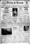 Daily Record Tuesday 23 April 1929 Page 1