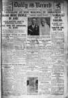 Daily Record Wednesday 01 May 1929 Page 1