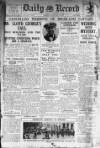 Daily Record Saturday 04 May 1929 Page 1