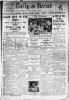 Daily Record Friday 10 May 1929 Page 1