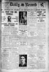 Daily Record Friday 07 June 1929 Page 1