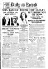 Daily Record Thursday 07 July 1932 Page 1