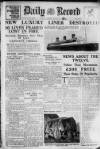 Daily Record Thursday 05 January 1933 Page 1