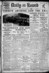 Daily Record Thursday 12 January 1933 Page 1