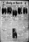 Daily Record Wednesday 25 January 1933 Page 1