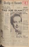 Daily Record Saturday 21 January 1939 Page 1