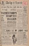 Daily Record Saturday 28 October 1939 Page 1