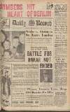 Daily Record Wednesday 25 September 1940 Page 1