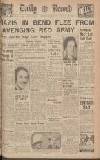 Daily Record Wednesday 25 November 1942 Page 1