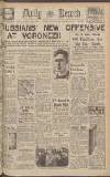 Daily Record Thursday 14 January 1943 Page 1