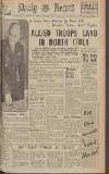 Daily Record Thursday 09 September 1943 Page 1