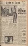 Daily Record Saturday 19 May 1945 Page 1