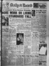 Daily Record Tuesday 21 January 1947 Page 1