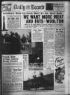 Daily Record Thursday 23 January 1947 Page 1
