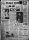 Daily Record Saturday 29 March 1947 Page 1