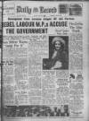 Daily Record Friday 18 July 1947 Page 1