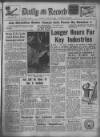 Daily Record Thursday 14 August 1947 Page 1