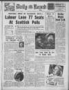 Daily Record Wednesday 05 November 1947 Page 1