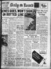Daily Record Tuesday 08 June 1948 Page 1