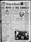 Daily Record Thursday 01 December 1949 Page 1