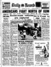 Daily Record Thursday 13 July 1950 Page 1