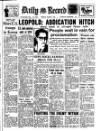 Daily Record Tuesday 01 August 1950 Page 1