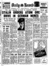 Daily Record Thursday 24 August 1950 Page 1