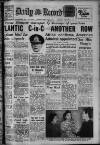 Daily Record Tuesday 27 February 1951 Page 1