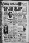 Daily Record Wednesday 28 February 1951 Page 1